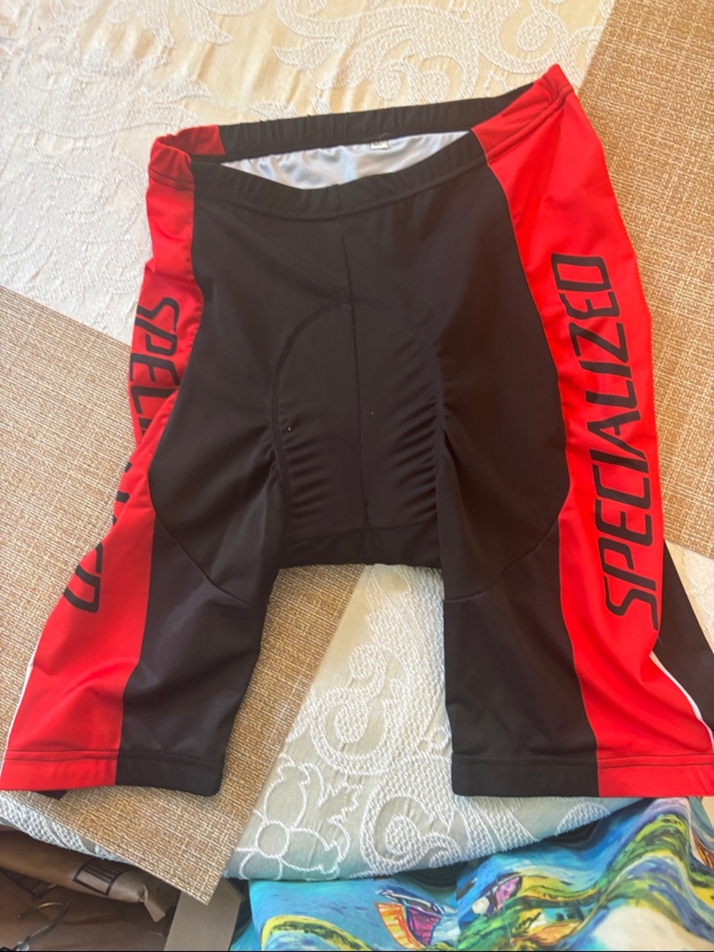 Specialized Black and Red Men's Cycling Shorts